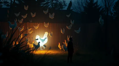 Sen o běhajících slepicích