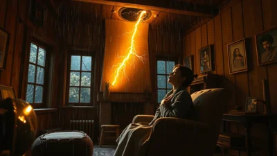 Sen o blesku, který udeřil do domu