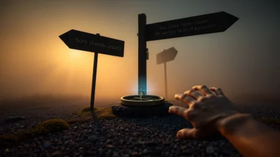 Sen o bloudění na cestě