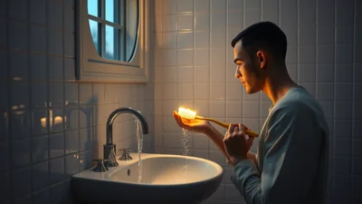 Sen o čištění zubů