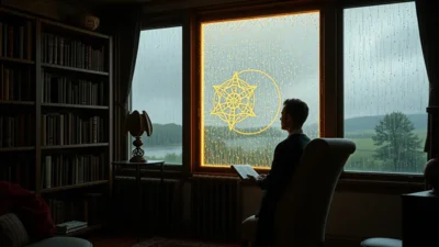 Sen o dívání se na déšť