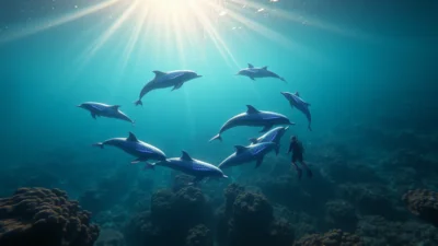 Sen o hejnu delfínů