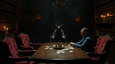 Sen o hraní karet s čertem