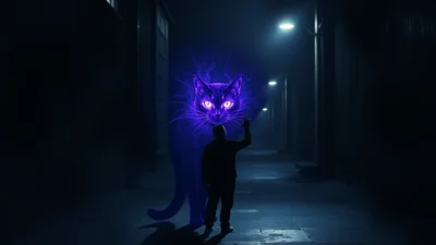 Sen o útočící kočce