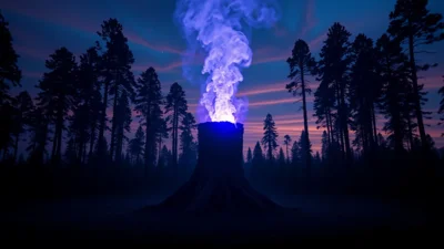 Sen o lesním požáru