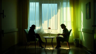 Sen o návštěvě v nemocnici