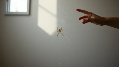 Sen o pavoukovi na stěně