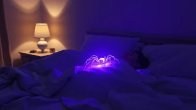 Sen o pavoukovi v posteli