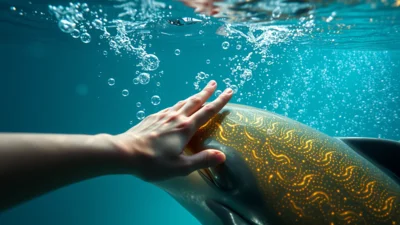 Sen o plavání s delfíny