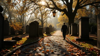 Sen o procházce na hřbitově