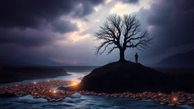 Sen o rozvodněné řece