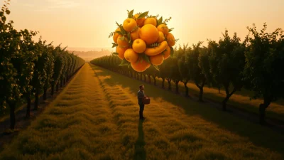 Sen o sbírání ovoce