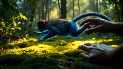 Sen o skákající opici