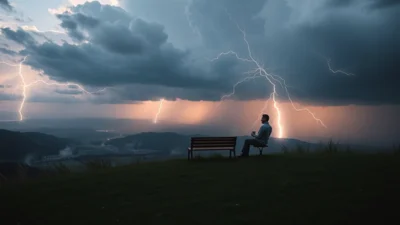 Sen o sledování bouřky