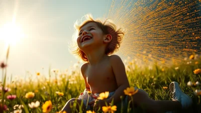 Sen o smějícím se dítěti