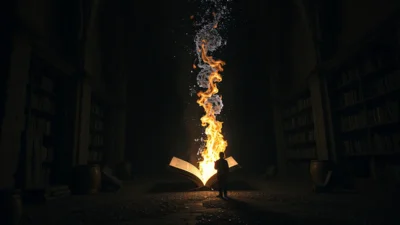 Sen o pálení knihy