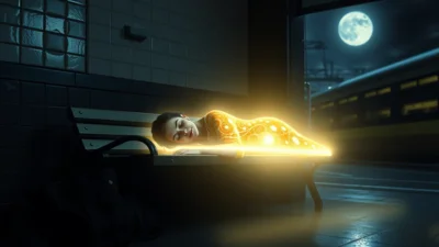 Sen o spaní na nádraží