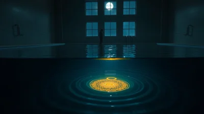 Sen o topení se v bazénu