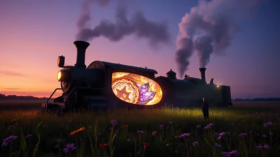 Sen o vykolejeném vlaku