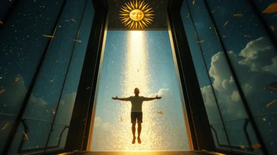 Sen o výtahu jedoucím nahoru