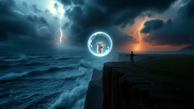 Sen o záchraně kotěte