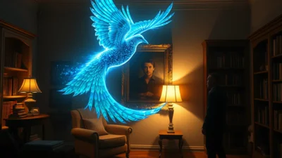 Sen o ptáku, který vlétl do domu