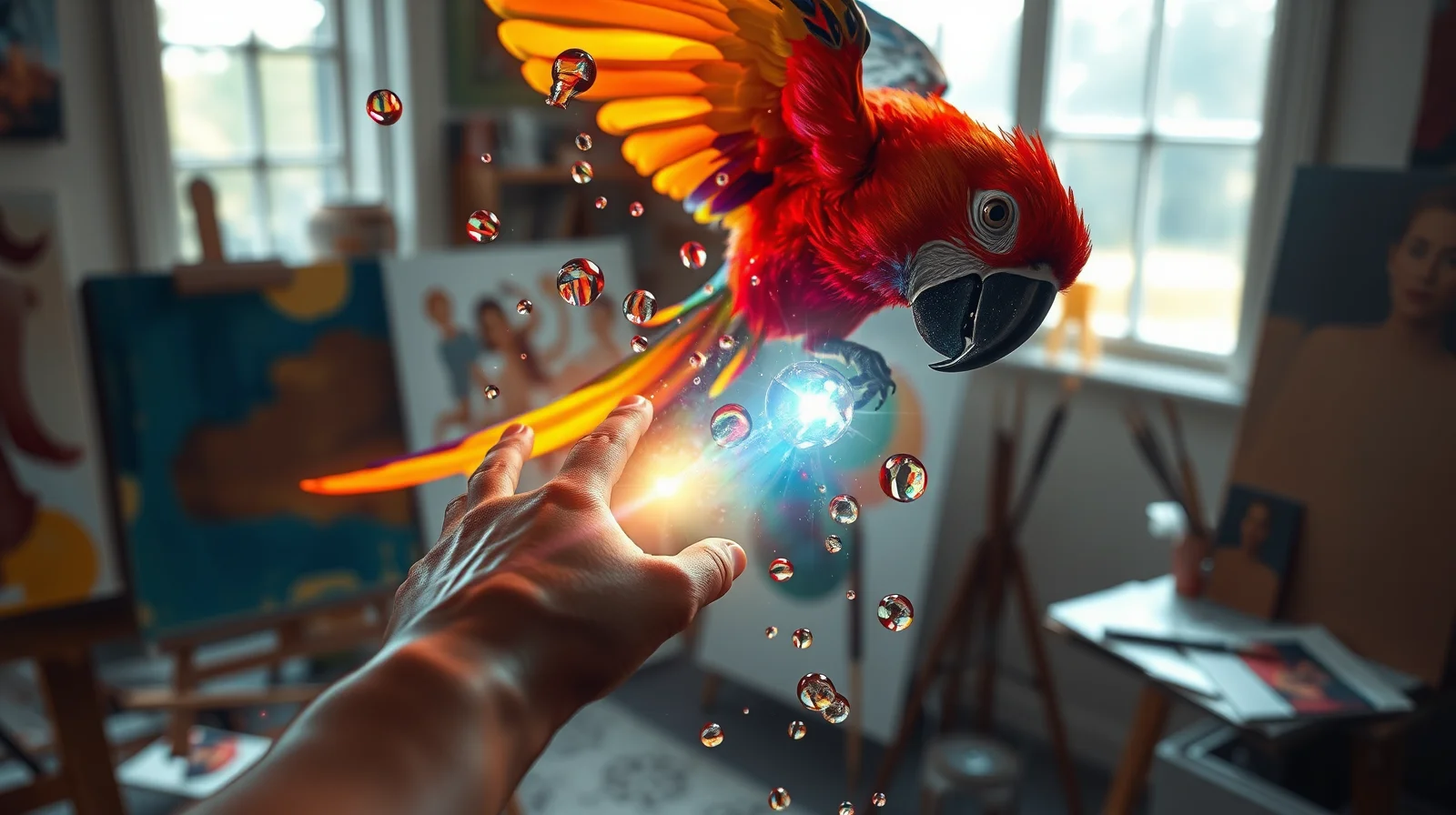 Sen o barevném papouškovi: Jak rozvíjet svou kreativitu?