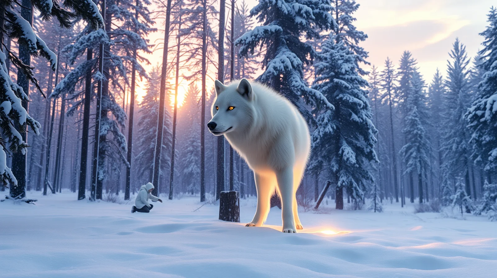 Bílý vlk ve snu: Jak porozumět tomuto symbolu vyššího vedení?