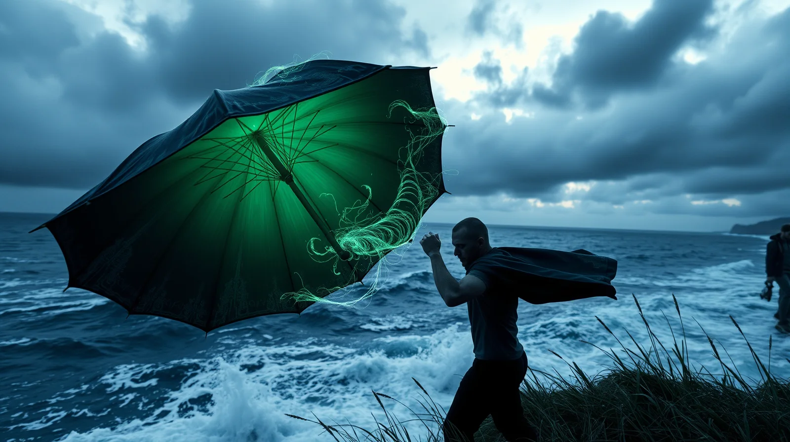 Deštník ve větru ve snu: Co je tento boj s živly opravdu o?
