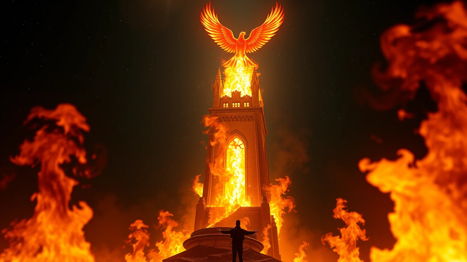 Sen o hořící věži: Co znamená tato destrukce?