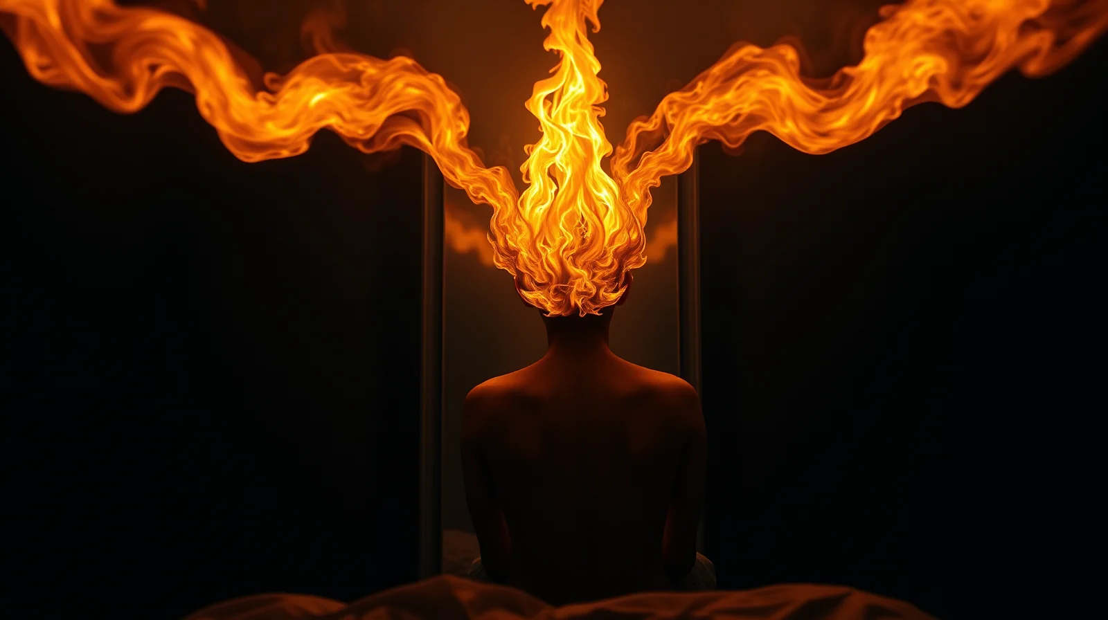 Sen o hořících vlasech: Co odhaluje o vašem vnitřním žáru a strachu?