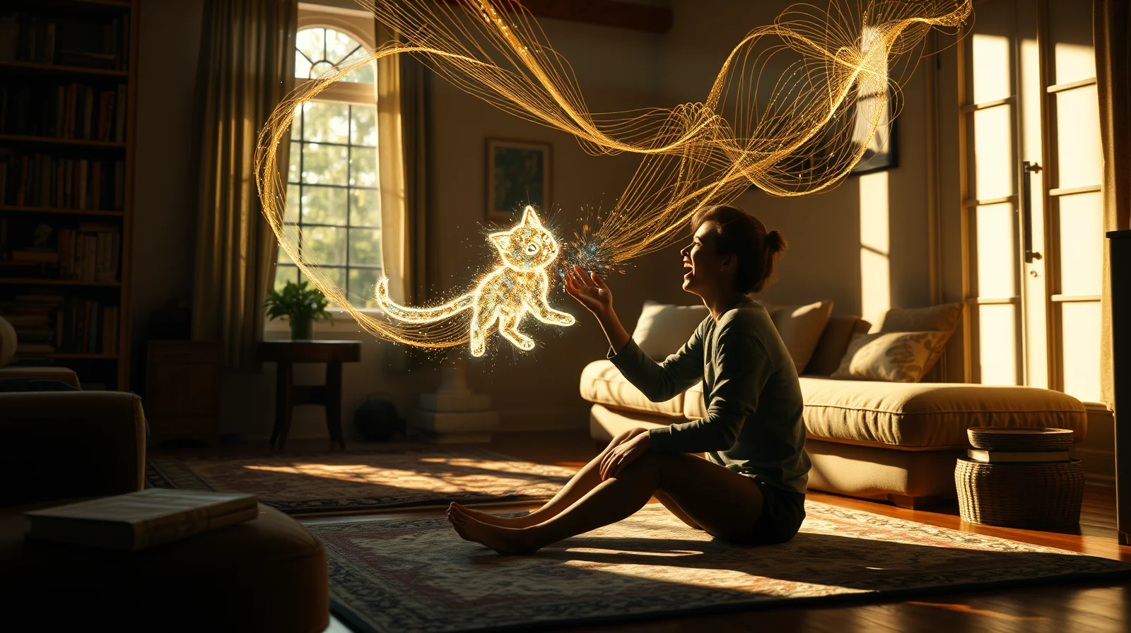 Sen o hře s kotětem: Co tato lehkost znamená?