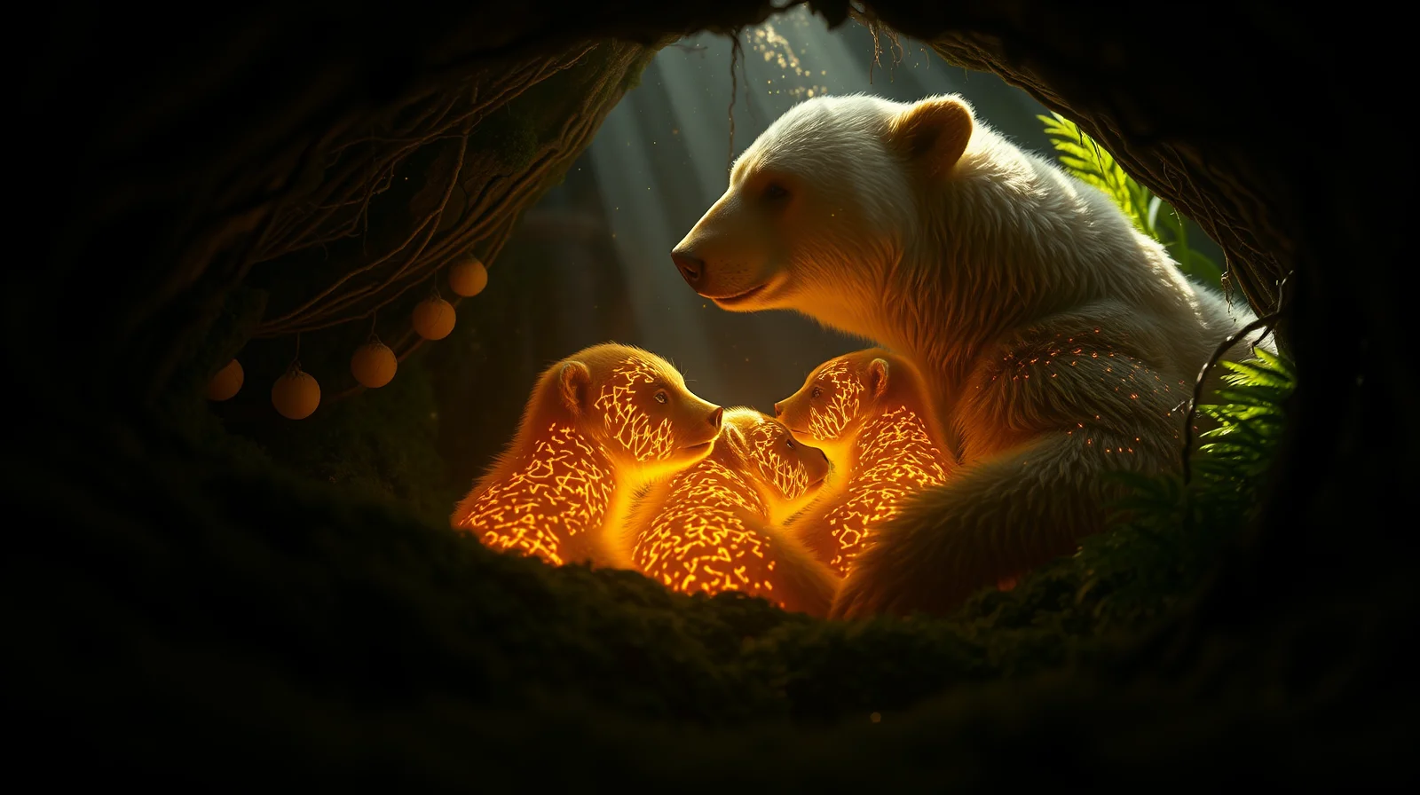 Sen o medvědovi s mláďaty: Co znamená tato symbolika péče a nového života?