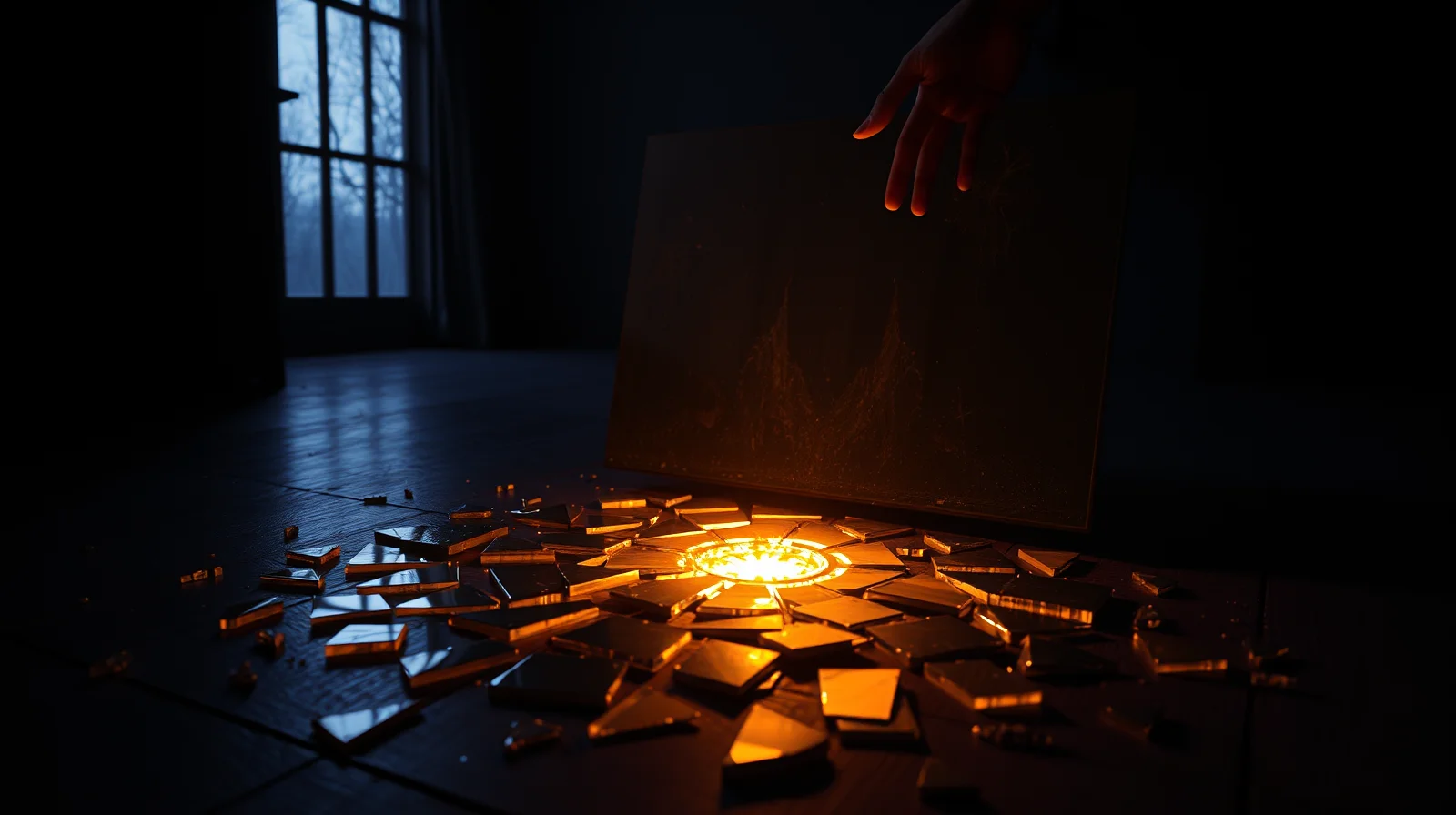 Rozbité zrcadlo ve snu: Co znamená ten strach?