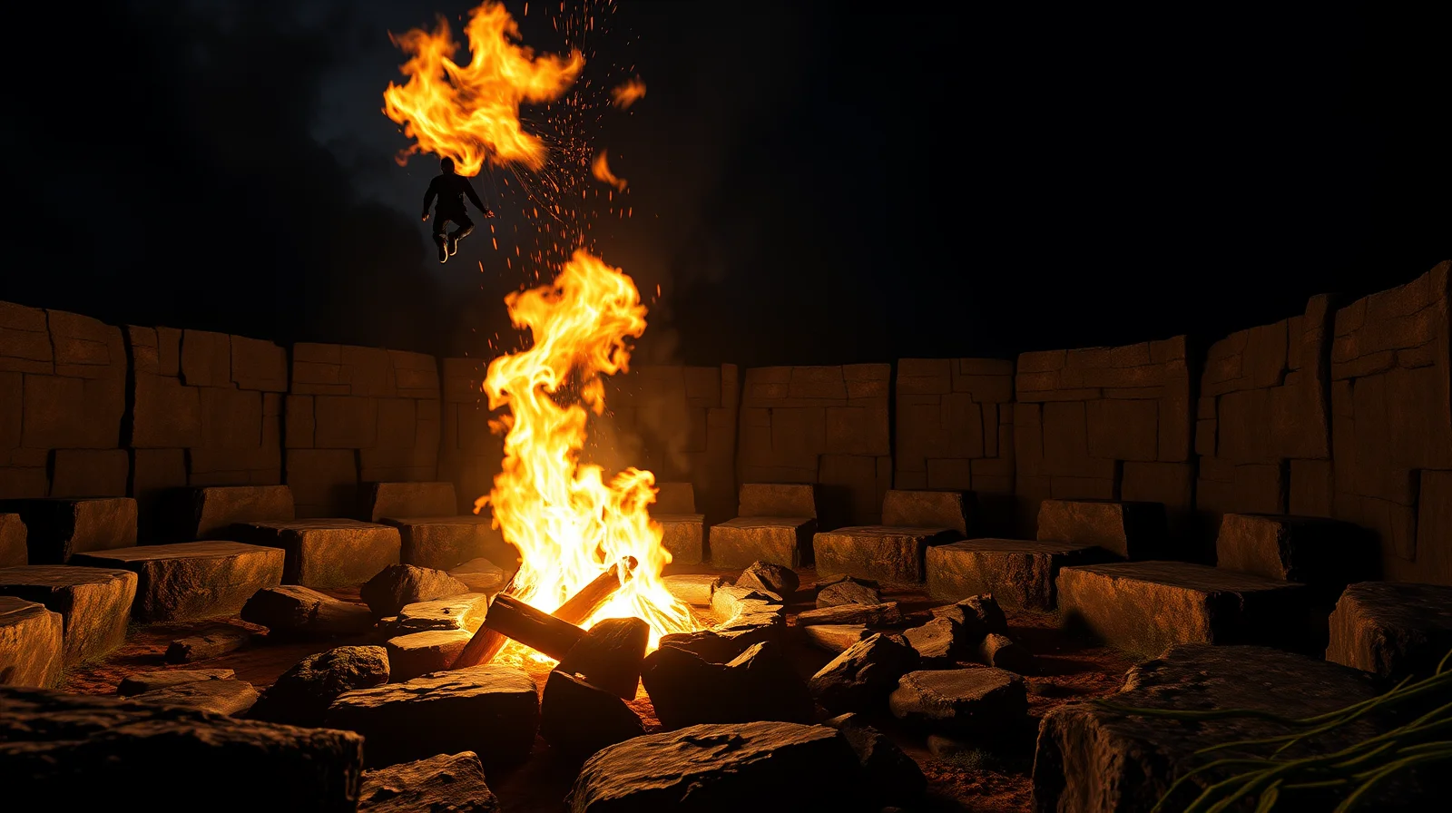 Sen o skákání přes oheň: Co se bojíte překonat?