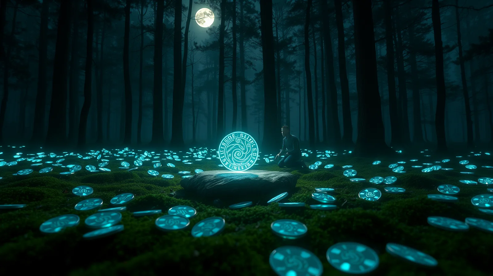 Sen o stříbrných mincích: Co je tato záře ve tmě?