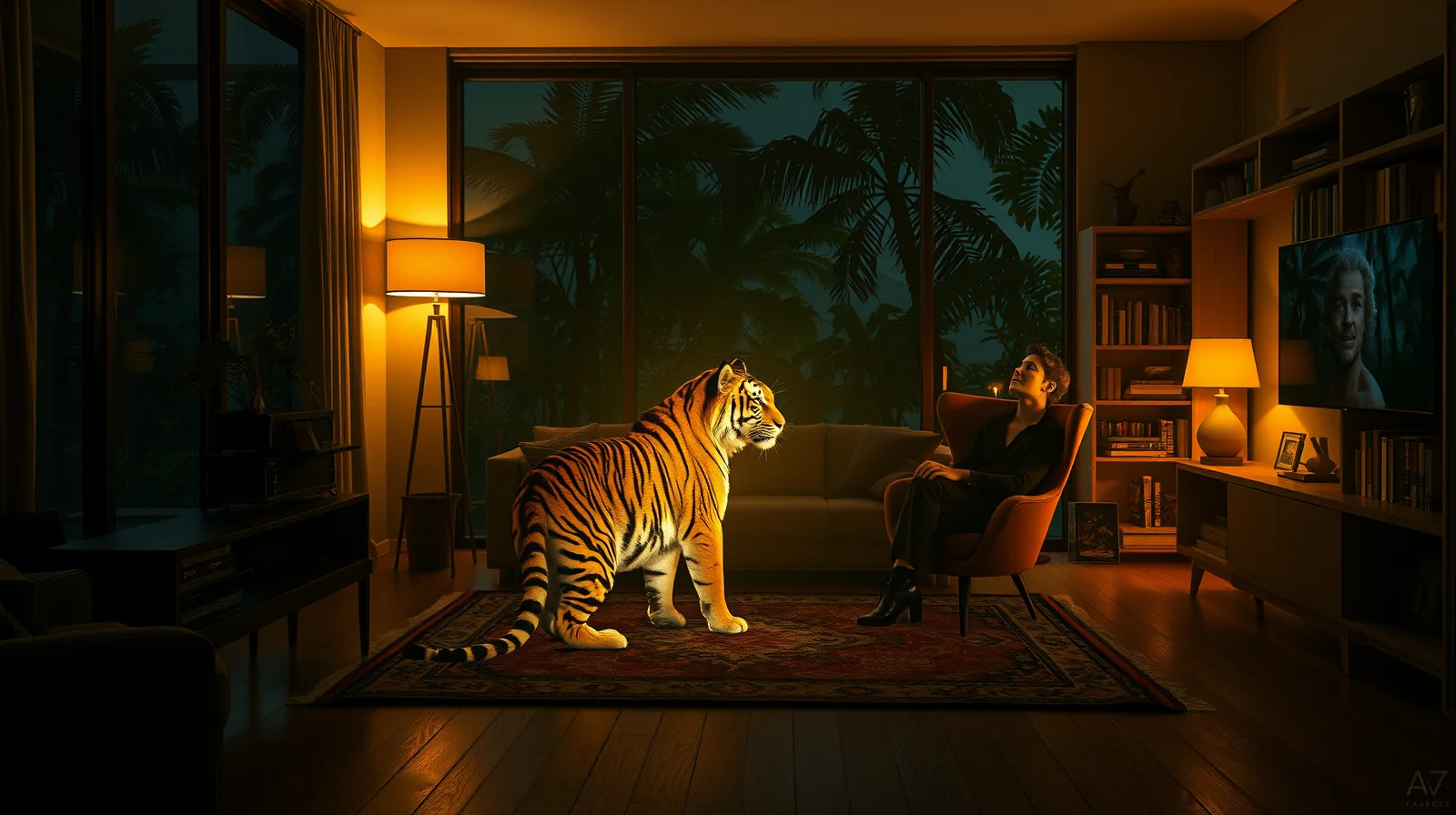 Sen o tygrovi v domě: Co to odhaluje o vašem prostoru?