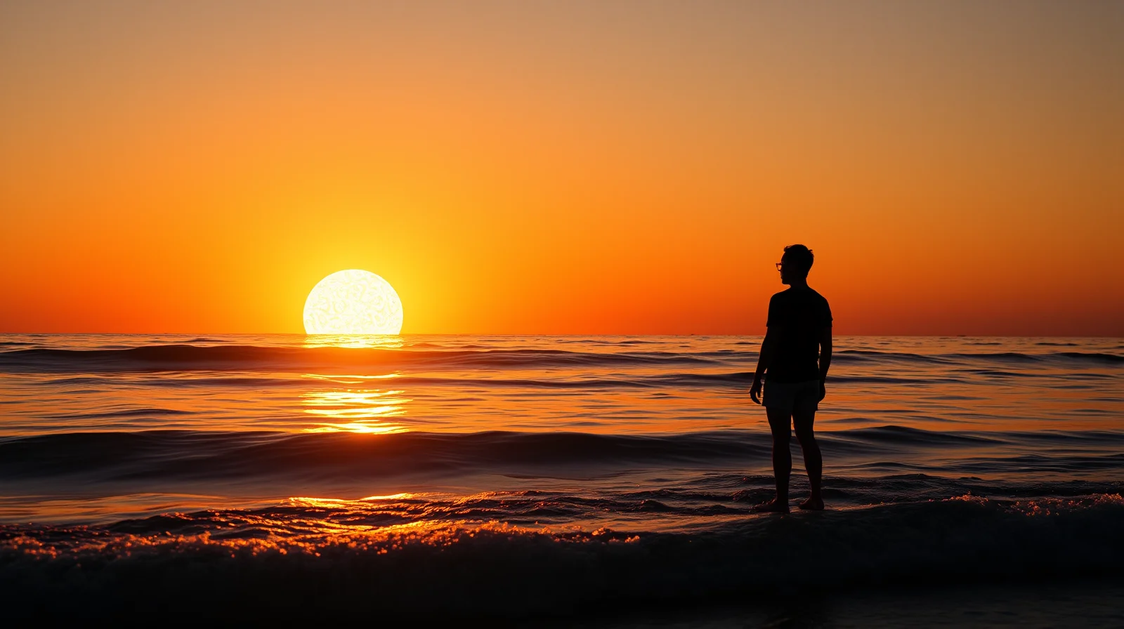 Sen o západu slunce nad mořem: Co vám tento poklidný obraz sděluje?