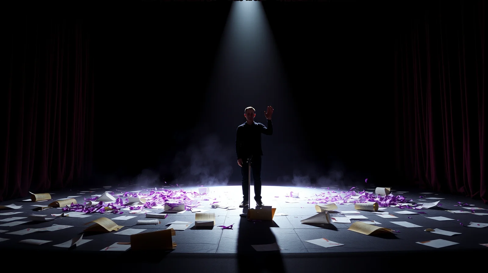 Sen o zapomenutí textu v divadle: Jak získat zpět klid?